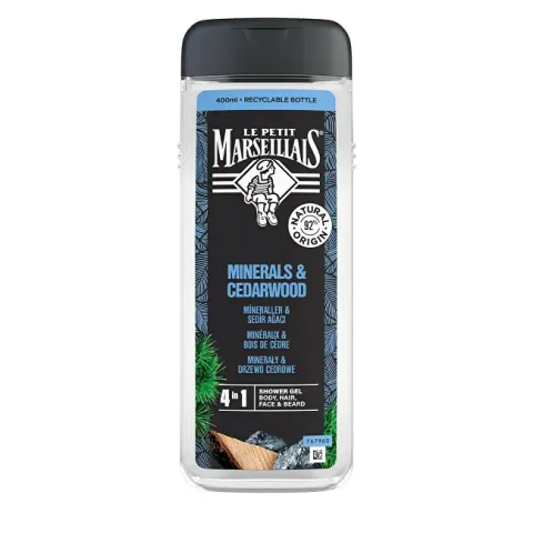 4 in 1 Minerals &amp; Cedarwood Shower Gel