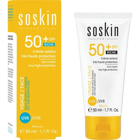 Protective cream for dry and sensitive skin SPF 50+ (Sun Care) 50 ml