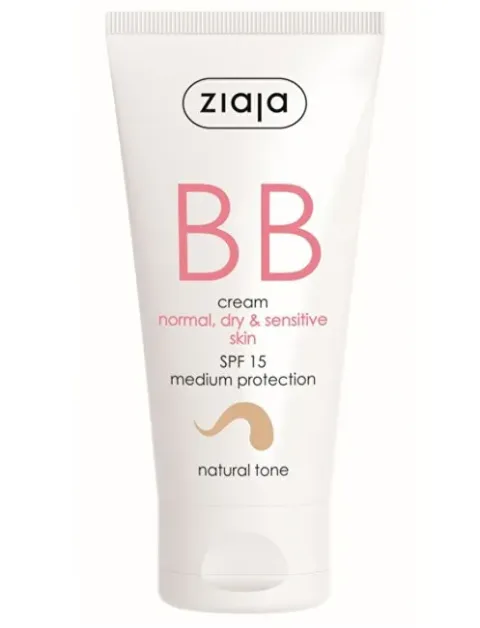 BB cream for normal, dry, sensitive skin tone natural SPF15 50 ml