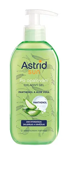 Cooling after-sun gel