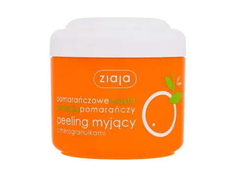 Orange butter washing scrub