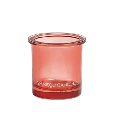 Pop Tea Light Votive Holder Coral