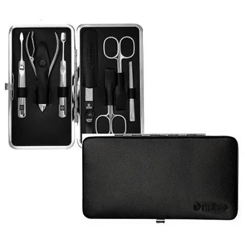 Family manicure set 7 pieces black