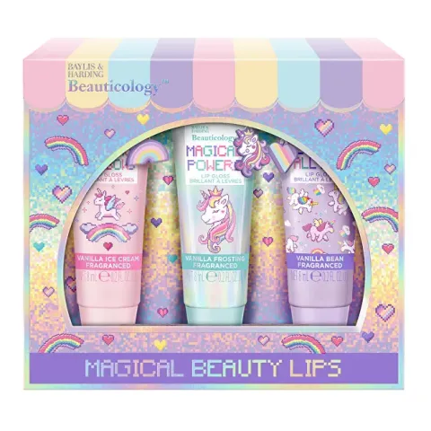 Unicorn Lip Gloss Gift Set 3 pcs