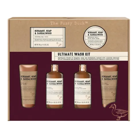 Gift Set Bergamot, Hemp &amp; Sandalwood Set of 6