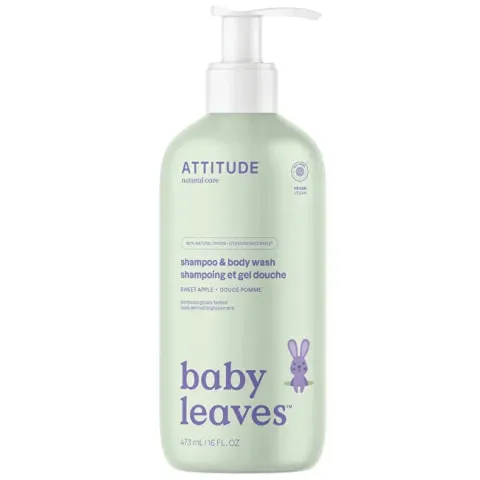 Baby Leaves Apple Baby Body Soap and Shampoo