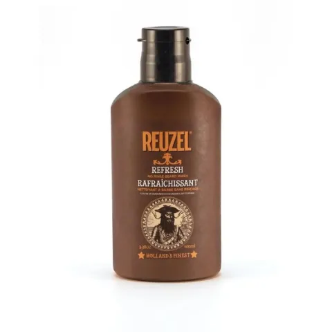 Refresh no rinse beard wash