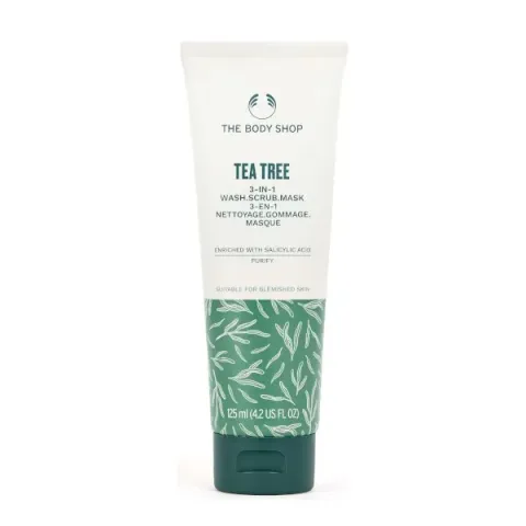 Tea Tree 3 in 1 Wash, Scrub, Mask
