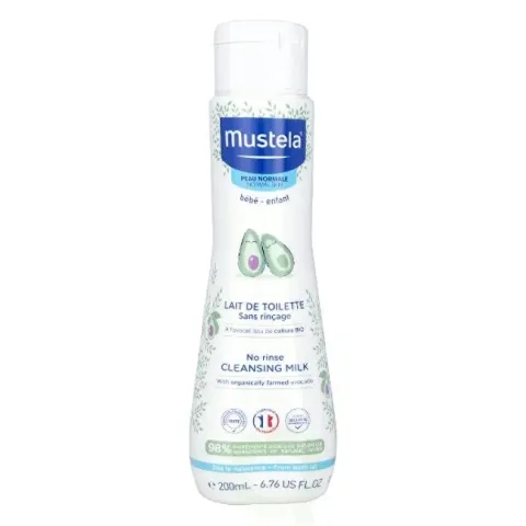 Bébé no rinse cleansing milk