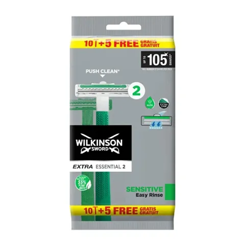 Disposable razor Extra Essential 10 + 5 pcs