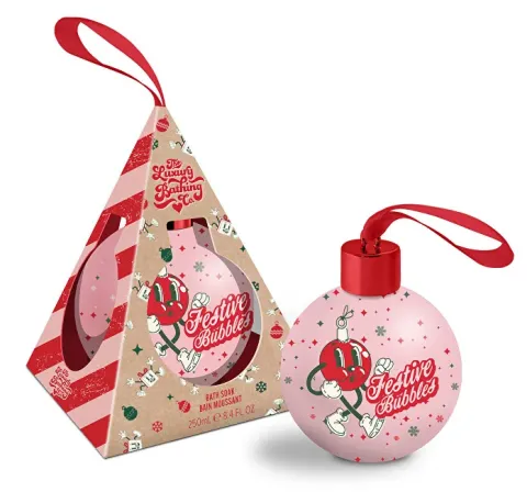 Bath Foam Christmas Candy, Cocoa &amp; Vanilla (Bath Soak) 250 ml