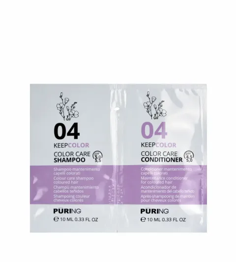 sample 10+10 ml PR 04 Keepcolor Shampoo + Conditioner
