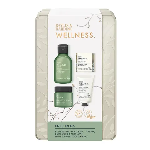 Gift set Ginger, Lime &amp; Basil 4 pcs