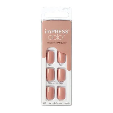 Kiss Self-adhesive nails imPRESS Color Sandbox 30 pcs