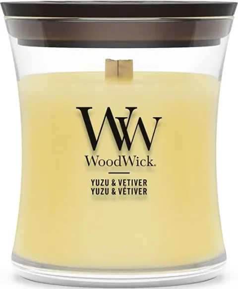Scented candle vase small Yuzu & Vetiver