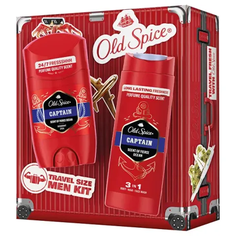 Captain body care gift set