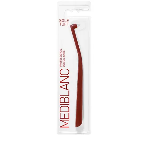 Single-bundle toothbrush Red 1 pc.