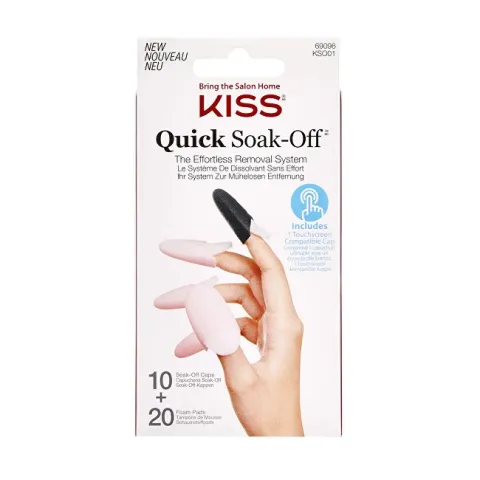 Kiss Soak Off Remover Caps ( 20 pcs )
