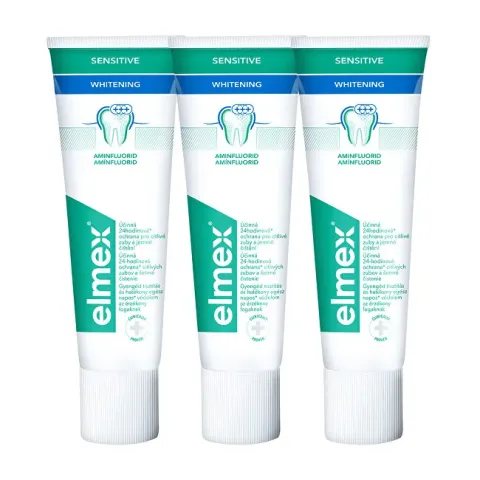 Whitening Sensitiv e Tooth Whitening Toothpaste 3 x 75 ml