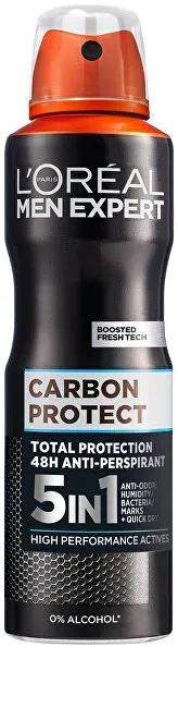 Antiperspirant spray Men Expert Carbon Protect (48h Antiperspirant) 250 ml