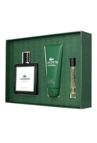 Set Lacoste Original Edp 100ml + Shower Gel 100ml + Edp 7,5ml