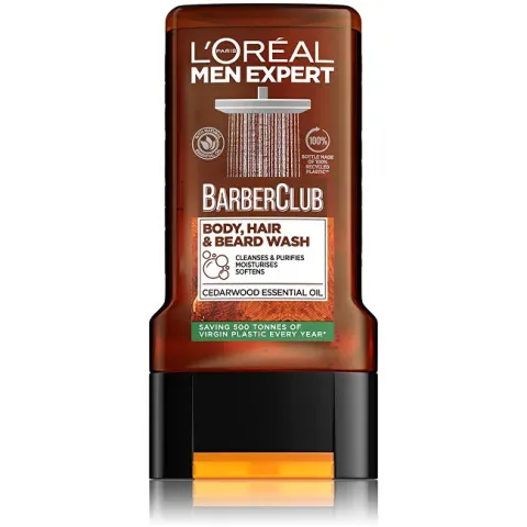 Men Expert Barber Club Body, Hair &amp; Beard Wash