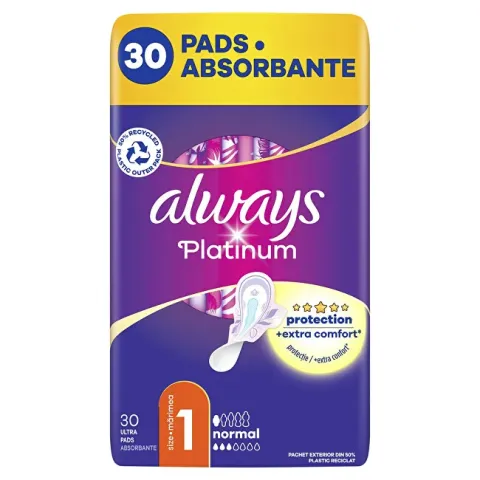 Ultra Platinum Normal sanitary napkins 30 pcs