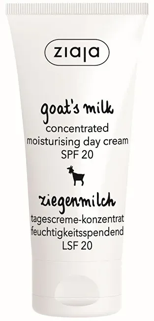 Daily Moisturizing Day Cream SPF 20 Goat`s Milk ( Concentrate d Moisturising Day Cream) 50 ml