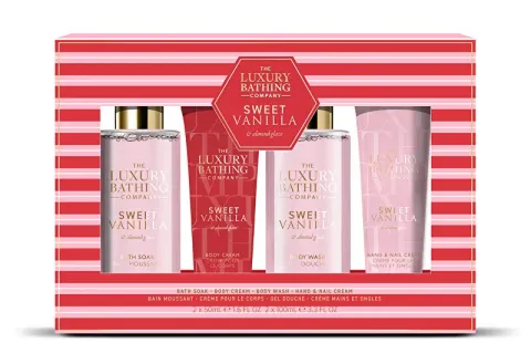 Vanilla &amp; Almond Body Care Gift Set 4 pcs