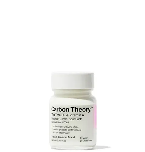 Carbon theory Topical care against skin imperfections Tea Tree Oil &amp; Vitamin A Breakout Control (Spot Paste)