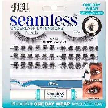 Seamless Underlash Extensions Kit Fauxmink D Curl