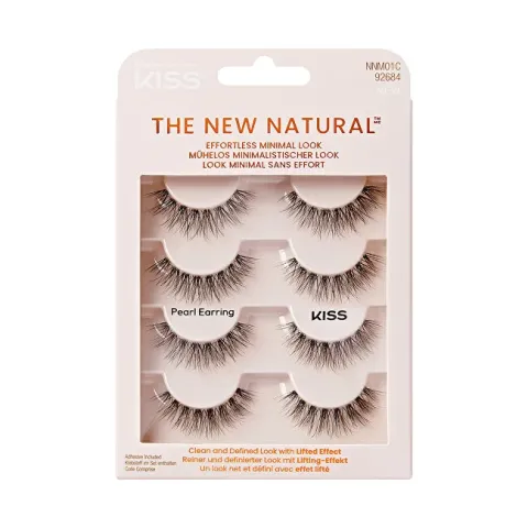 Artificial eyelashes Multipack The New Natural Pearl Earring