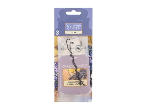 Lemon lavender car jar