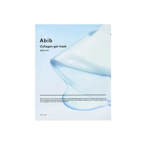 Firming sheet mask Sedum Jelly (Collagen Gel Mask) 4 pcs
