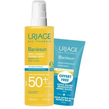 Bariésun Invisible Spray SPF 50+ + After Sun Repair Balm 200 ml +