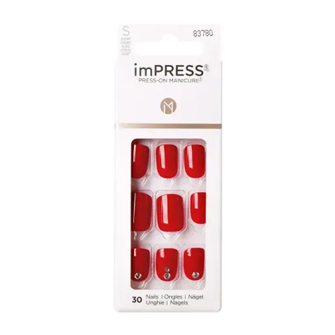 Kiss Self-adhesive nails imPRESS Kill Heels 30 pcs