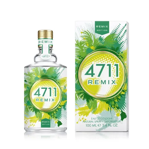 4711, Remix Green Oasis, Eau De Cologne, Unisex, 100 ml