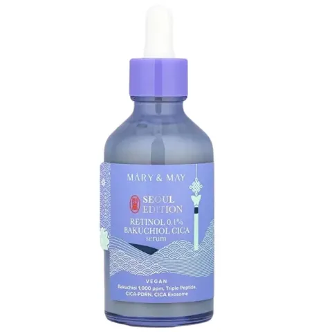 Skin serum Retinol 0.1% Bakuchiol Cica Serum