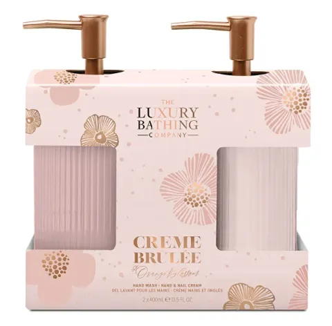 Intensive Hand Care Gift Set Creme Brulee, Orange Blossom &amp; Vanilla 2 pcs