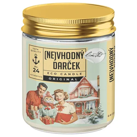 (NE)vhodný dárek - limitovaná eko sójová svíčka 250 ml