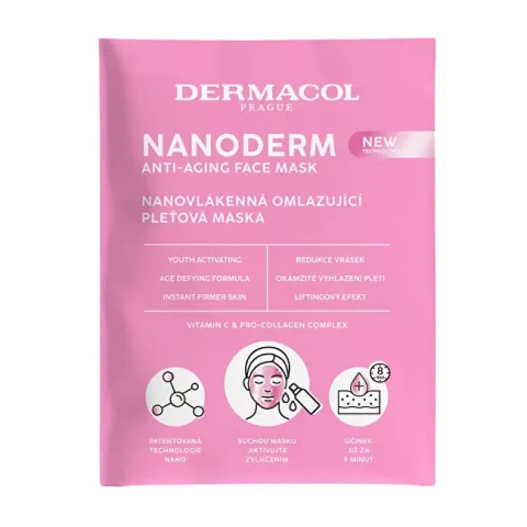 Nanofiber rejuvenating face mask Nanoderm Face Mask 1 pc.