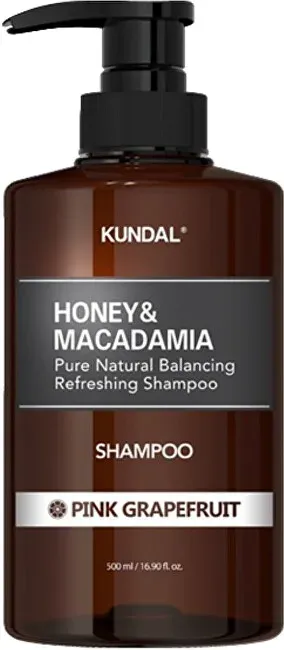 Natural Moisturizing Shampoo Honey &amp; Macadamia Pink Grapefruit (Nature Shampoo) - 500 ml