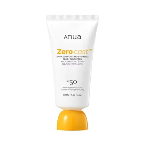 Sunscreen SPF 50 Zero-Cast Moisturizing Finish Sunscreen 50 ml