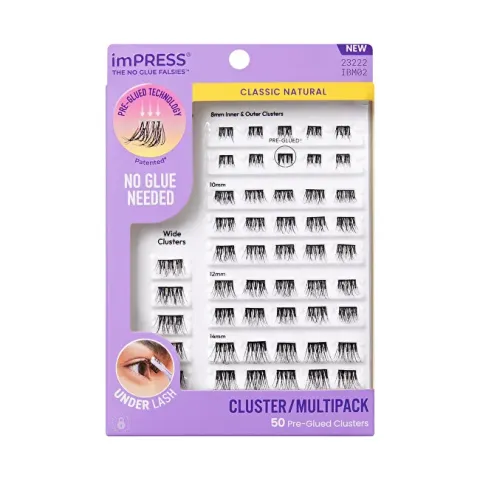 imPRESS Pre-glued Cluster Multi 02 Cluster Lashes