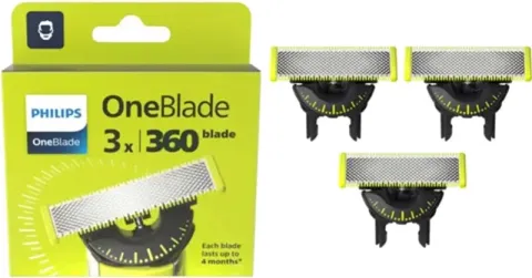 OneBlade 360 QP430/50 Full Body Replacement Blades 3 pcs