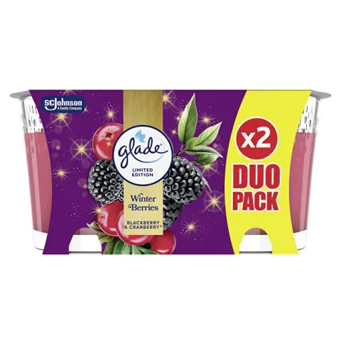 Set of scented candles Winter Berries 2 x