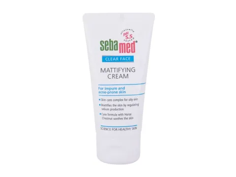 Clear face mattifying