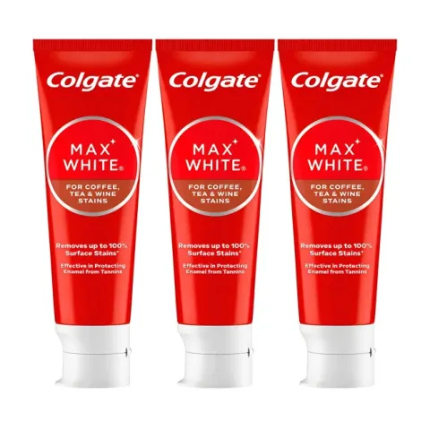 Toothpaste Max White Coffee, Tea, Wine 3 x