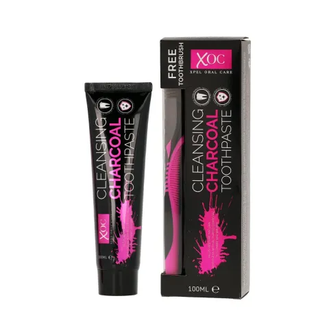 Oral care cleansing charcoal