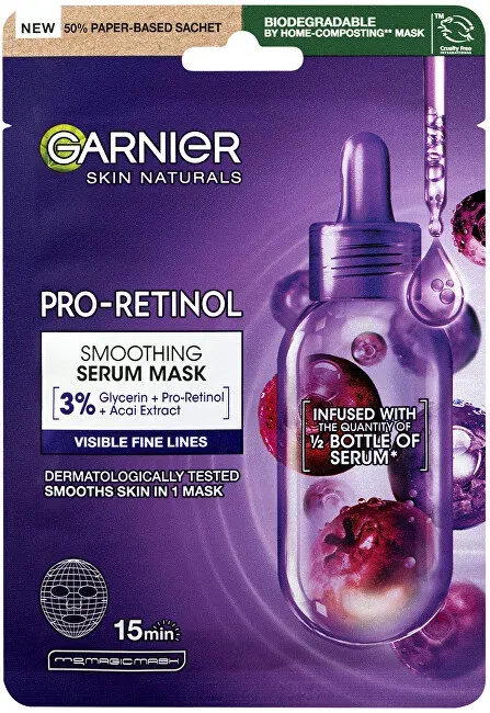 Skin Naturals Pro-Retinol Smoothing Serum Mask